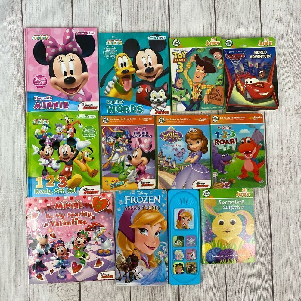 Disney bundle of 11 hard and soft cover books - Picture 1 of 2